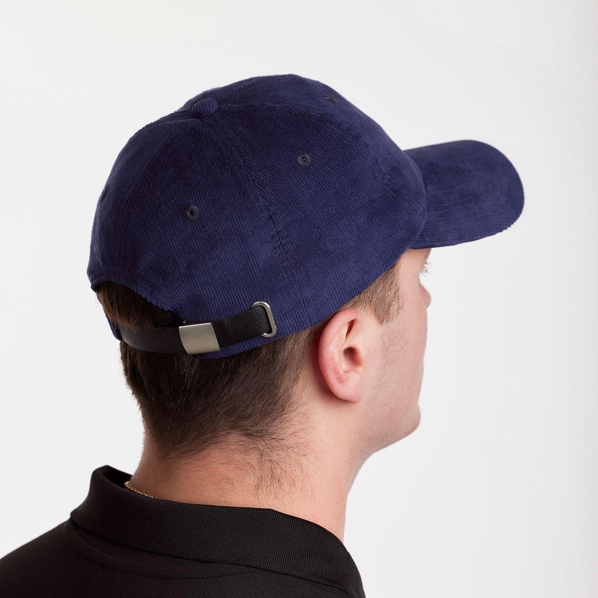 Alta Vita Navy Corduroy Cap