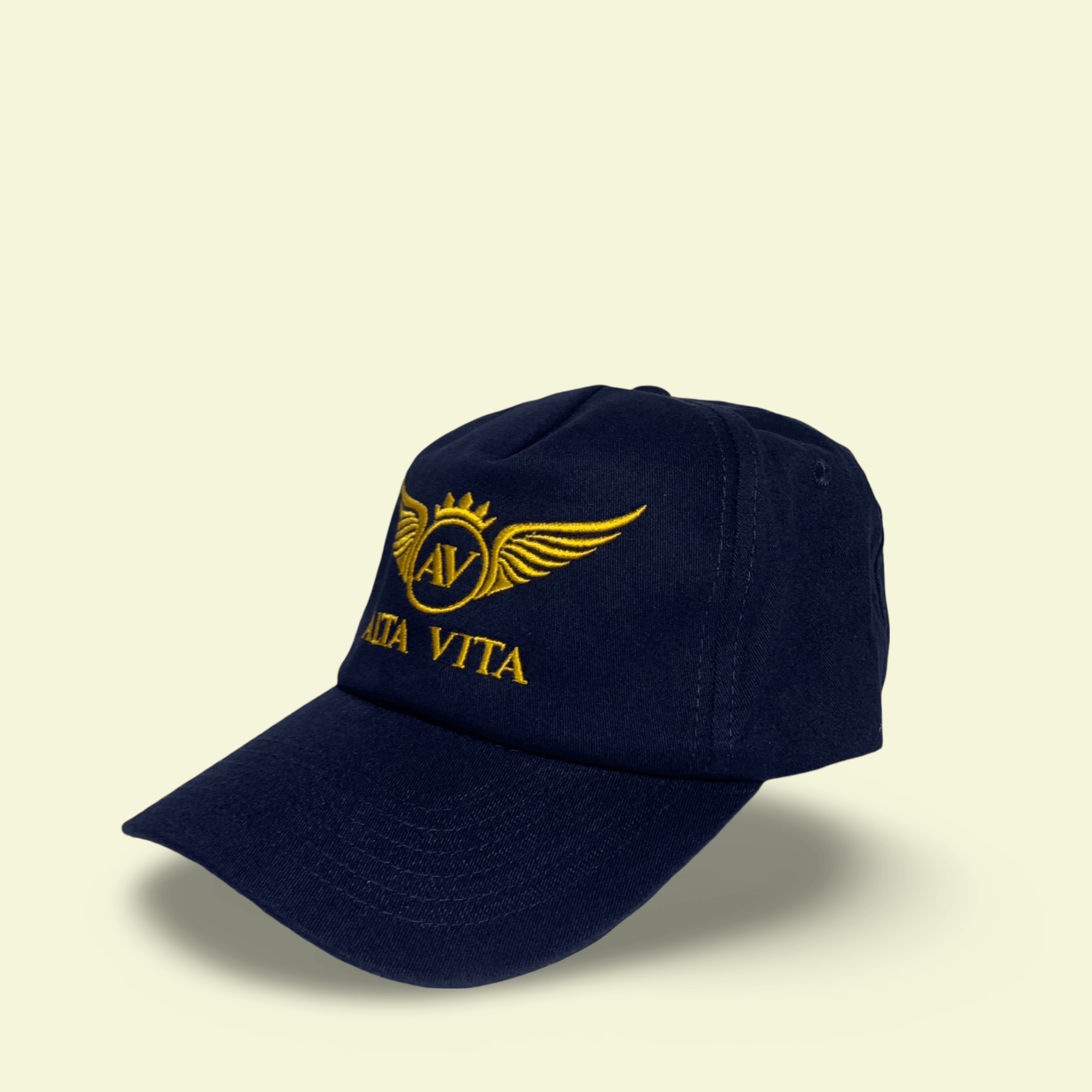 Alta Vita Mens French Navy Blue Cap