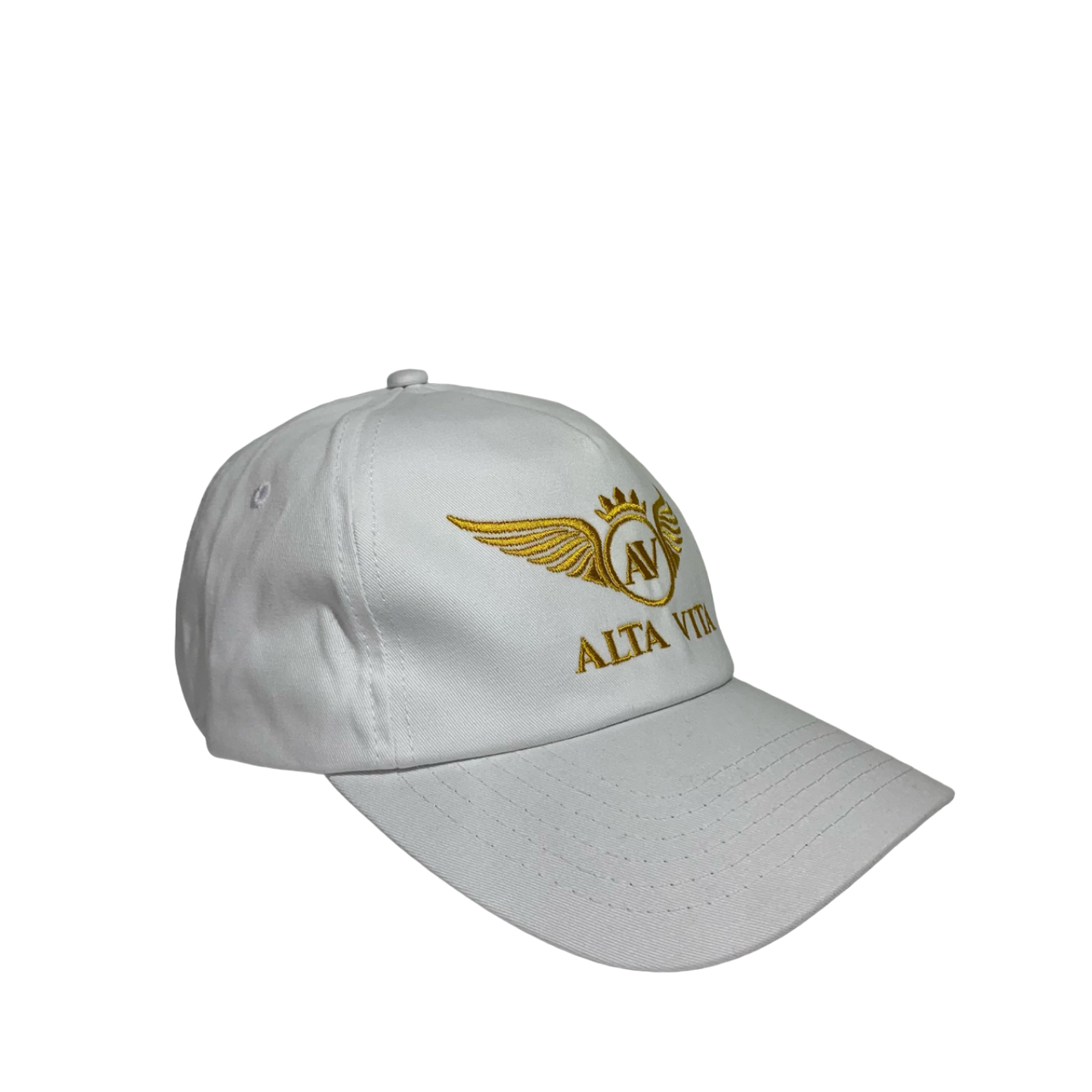 Alta Vita Mens White Cap