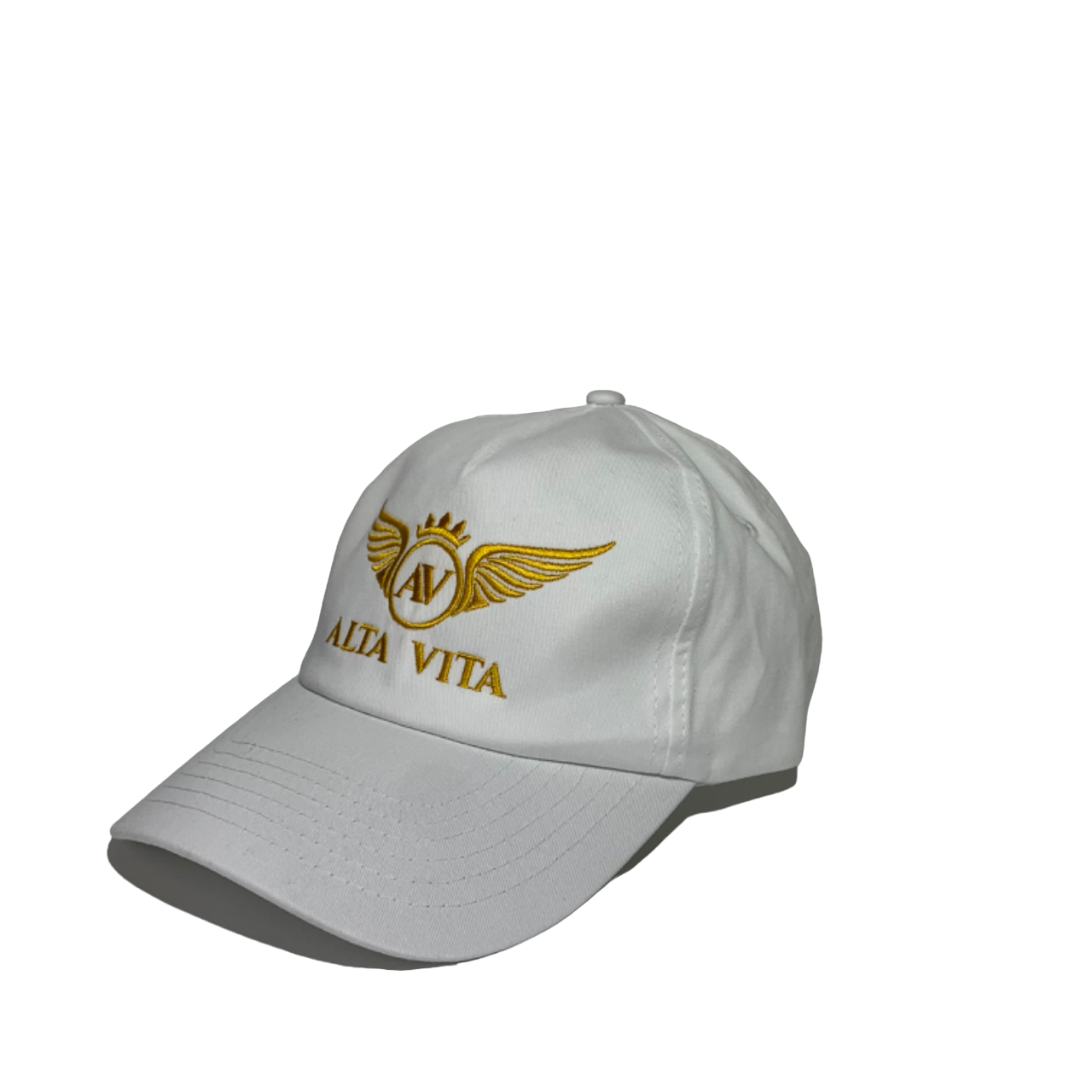 Alta Vita Mens White Cap