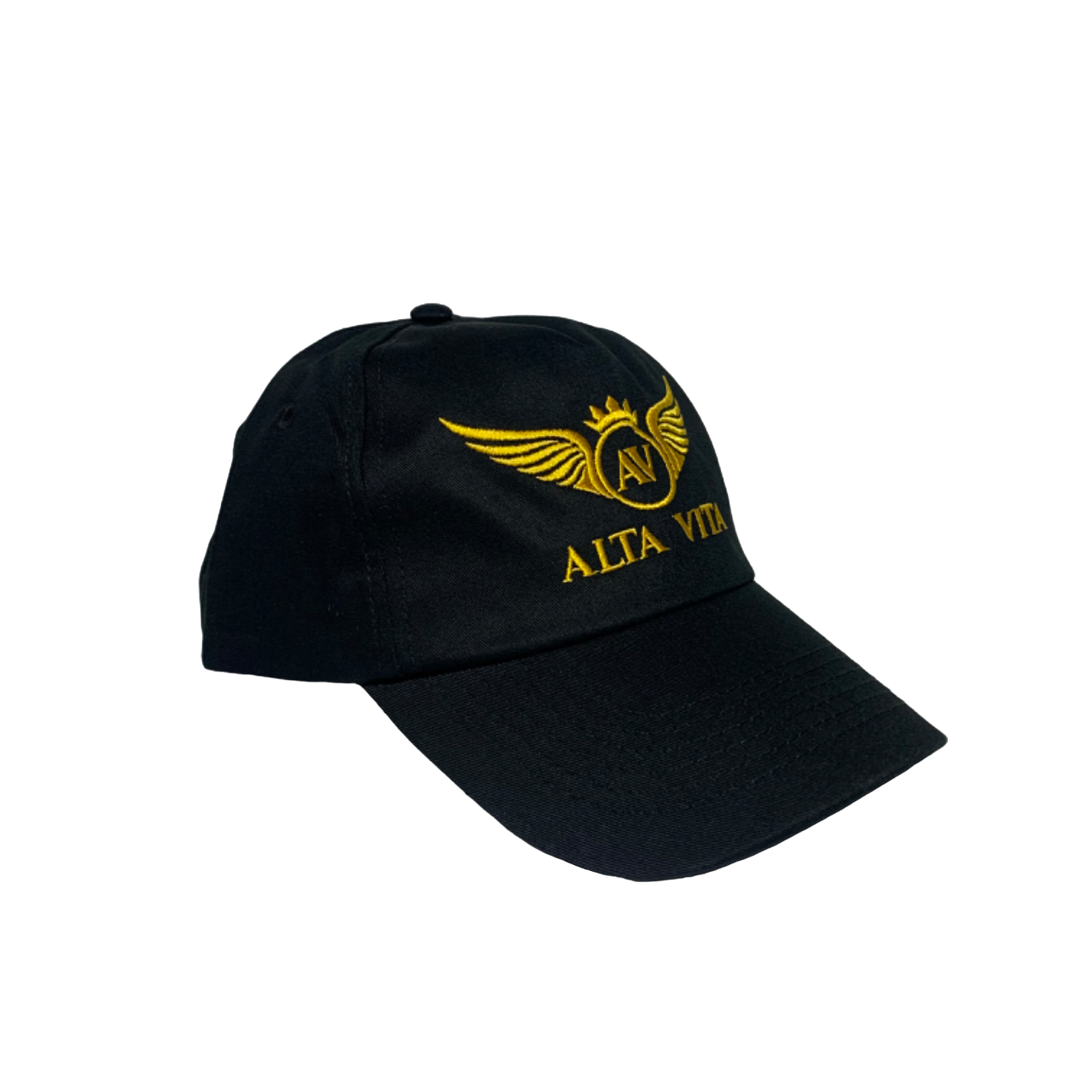 Alta Vita Mens Black Cap