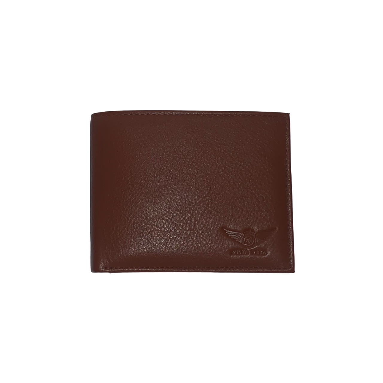 Alta Vita Bi-Fold Leather Tan Wallet