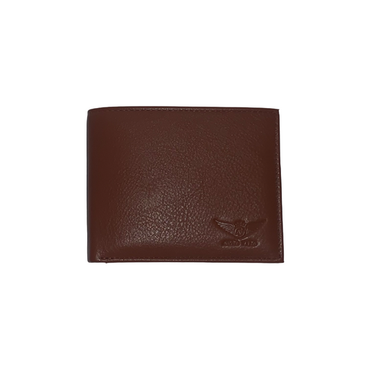 Alta Vita Bi-Fold Leather Tan Wallet