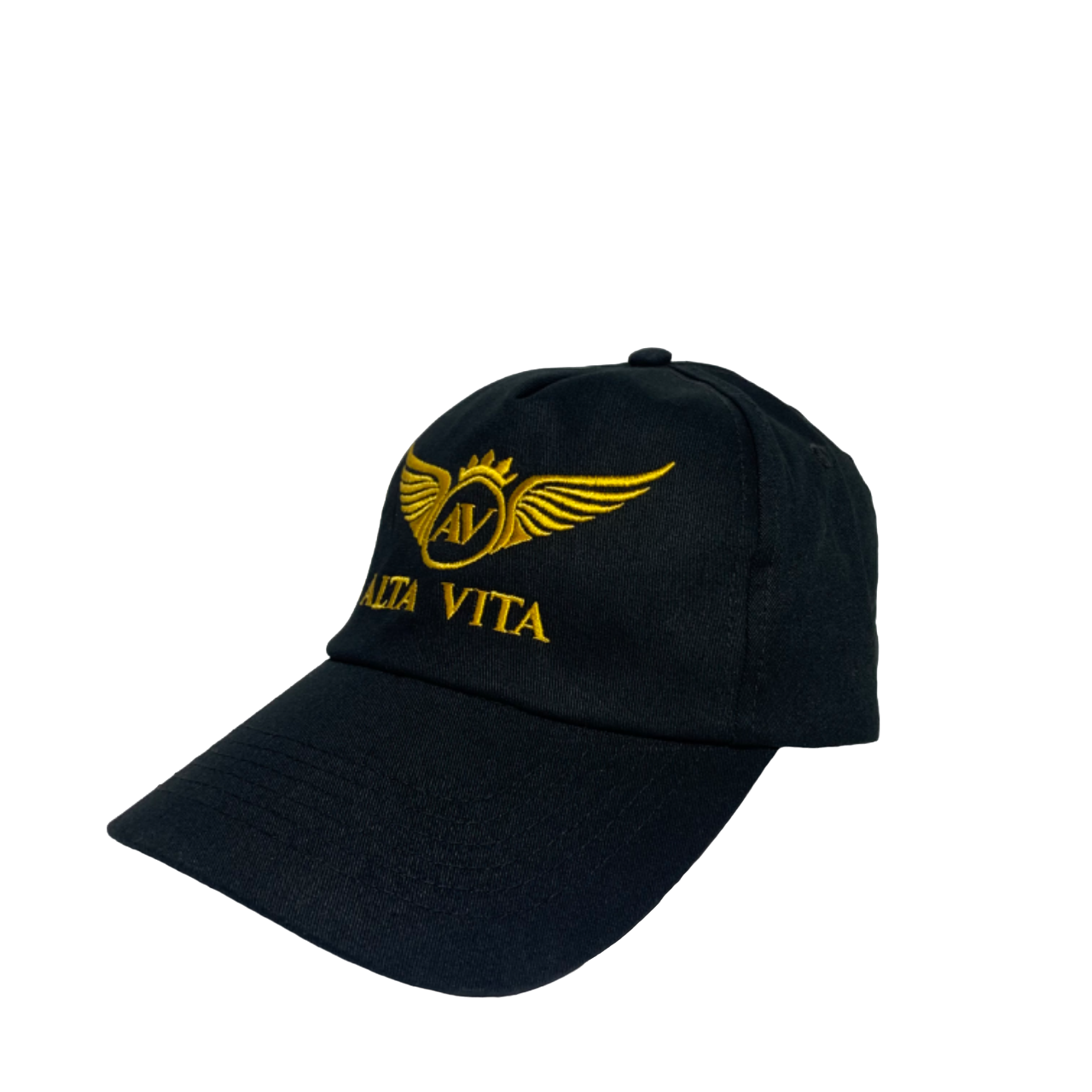 Alta Vita Mens Black Cap